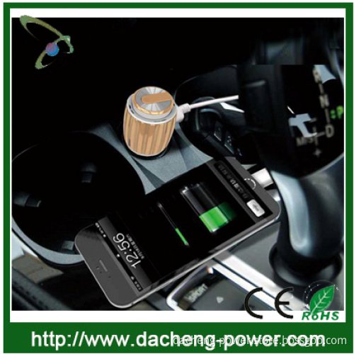 2015 new product Fragance Bluetooth 4.0 Ear Usb car charger 5V 2.4A quick charge